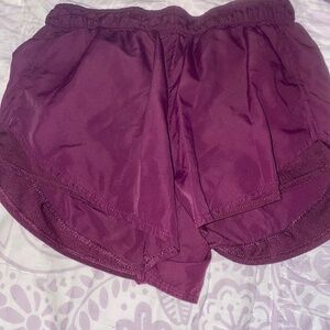 Athletic Works Purple/Maroon Shorts